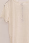 BASERANGE crew neck short sleeve T-shirt France BAS-TOST-JL-SU25-EDRU